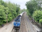 NJT Train # 1215 arriving with MNR F40PH-3C # 4910 as power at Kingsland Station